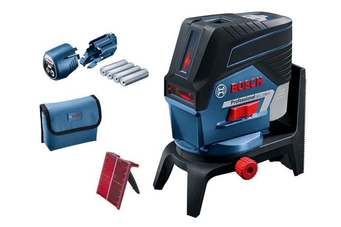 Нівелір лазерний Bosch Professional GCL2-50C до 20м ±0.3мм/м червоний промінь +RM2 чохол IP54 0.6кг