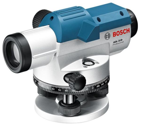 Нівелір оптичний Bosch Professional GOL 32 D до 120м ±1мм/30м зум х32 1.5кг