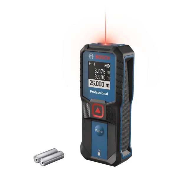 Далекомір лазерний Bosch Professional GLM 25-23, 0.05-25м, ±2мм, 0.09кг