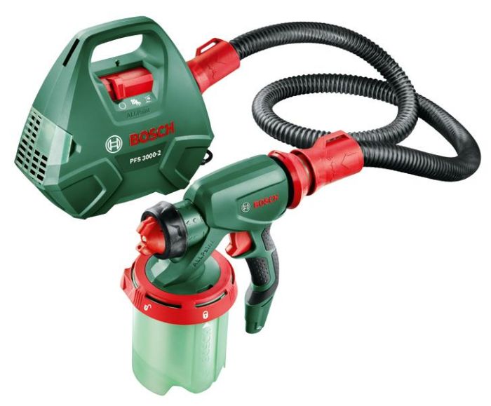 Фарборозпилювач Bosch PFS 3000-2 650Вт 300мл/хв контейнер 1л 2м кв·хв 2.8кг