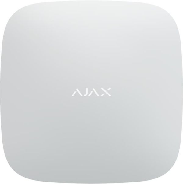 Інтелектуальна централь Ajax Hub 2, gsm, ethernet, jeweller, бездротова, білий