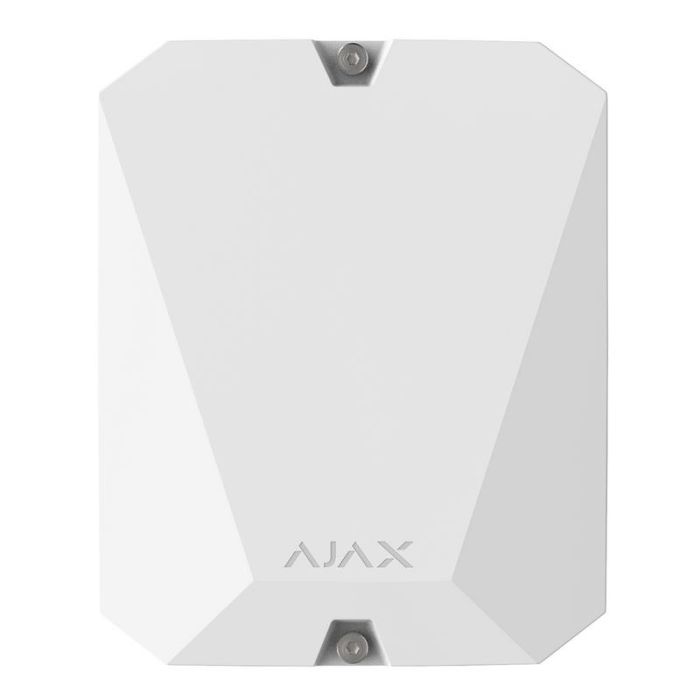 Модуль для інтеграції сторонніх провідних пристроїв Ajax MultiTransmitter, Jeweller, бездротовий, білий