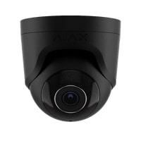 IP-Камера дротова Ajax TurretCam, 5мп, 2.8мм, Poe, True WDR, IP 65, ІЧ 35м, аудіо, кут огляду 100° до 110°, купольна, чорна