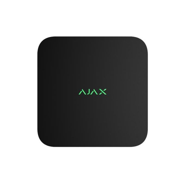 Мережевий відеореєстратор Ajax NVR DC black, 16 каналів, 12V, чорний