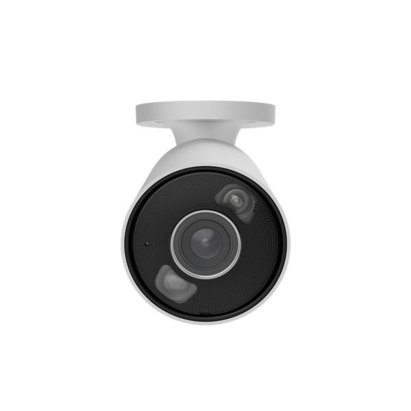 IP-Камера дротова Ajax BulletCam HL black, 5мп, 4мм, гібридне підсвічування IR 50м, білий Led 50м, Poe, True WDR, IP 65,  аудіо, кут огляду 75° до 85°, вулична,