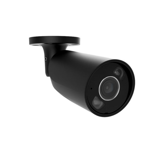IP-Камера дротова Ajax BulletCam HL black, 8мп, 2.8мм, гібридне підсвічування IR 50м, білий Led 50м, Poe, True WDR, IP 65,  аудіо, кут огляду 100° до 110°, вули