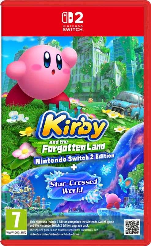 Гра консольна Switch 2 Kirby Forgotten Land, картридж