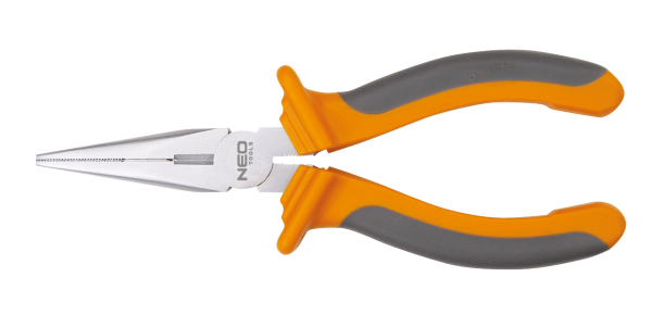 Плоскогубці подовжені прямі Neo Tools, 160мм, CrV