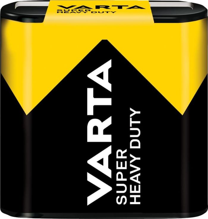 Батарейка Varta Super Heavy Duty  вугільно-цинкова 3R12P плівка , 1 шт