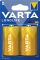 Батарейка Varta Longlife лужна D(LR20)  блістер, 2 шт