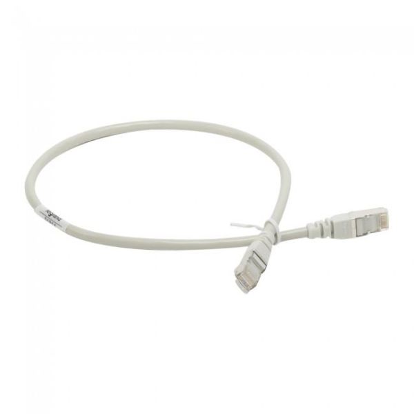 Патч-корд Legrand CAT 5e F-UTP, 0.5м, AWG 26, PVC, сірий