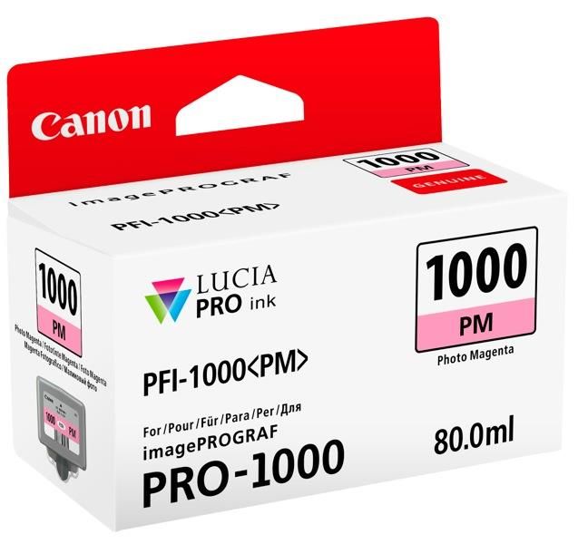 Картридж струменевий Canon PFI-1000PM (Photo Magenta)