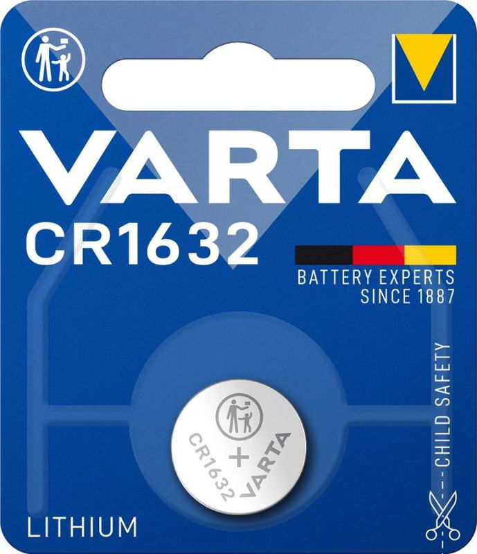 Батарейка Varta літієва CR1632  блістер, 1 шт