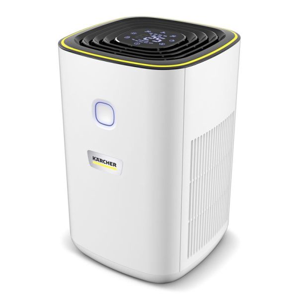 Очищувач повітря Karcher AF 20, 20м2, 160м3/год, дисплей, 2 HEPA фільтра, 4 режими,  інд. забр-ння, білий