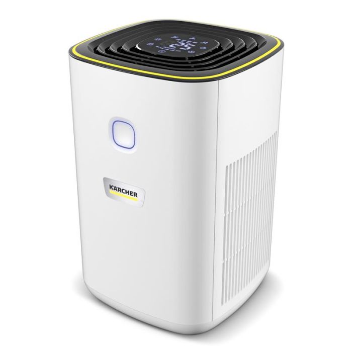 Очищувач повітря Karcher AF 20, 20м2, 160м3/год, дисплей, 2 HEPA фільтра, 4 режими,  інд. забр-ння, білий