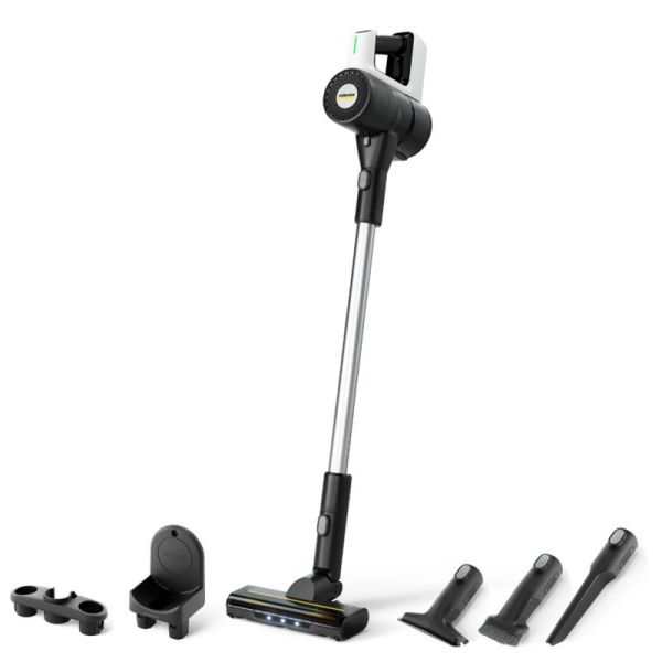 Пилосос Karcher безпровідний VCS 3 Nano Complete, конт пил -0.6л, автон. робота до 50хв, білий