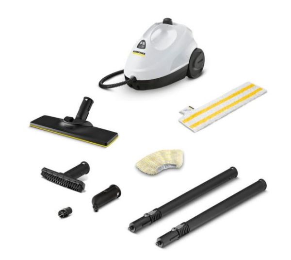 Пароочисник Karcher SC 2 EasyFix, 1500Вт, 1000мл, 3.2Бар, білий