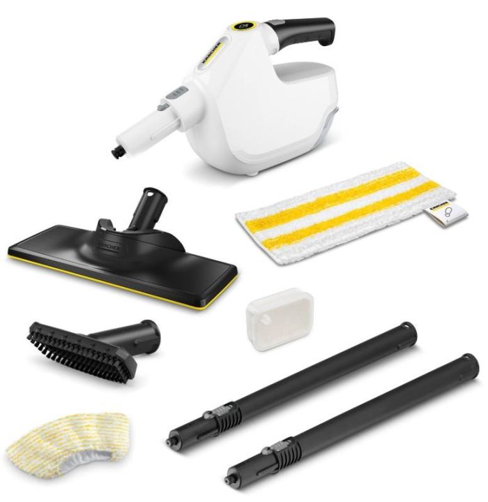 Пароочисник Karcher SC 1 Multi & Up, 1300Вт, 200мл, білий