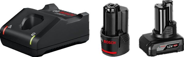 Набір акумулятора та зарядного пристрою Bosch Professional GBA 1х18В 2А·год 1х18В 4А·год ЗП GAL 12V-40
