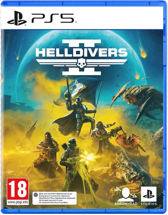 Гра консольна PS5 HELLDIVERS 2, BD диск