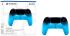 Геймпад PlayStation 5 Dualsense BT, Rhythm Blue