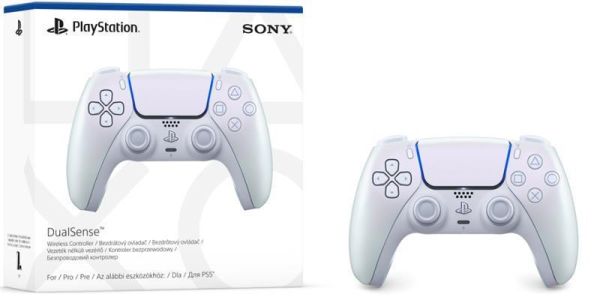 Геймпад PlayStation 5 Dualsense BT, Chrome Pearl
