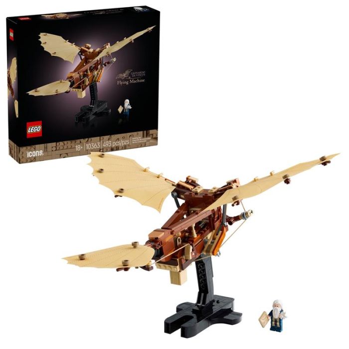 Конструктор LEGO Icons Літальний апарат Леонардо да Вінчі