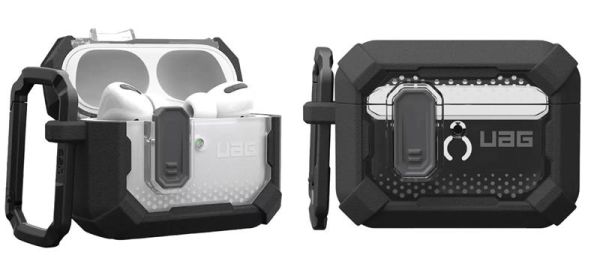 Чохол UAG для AirPods Pro (Gen 3, 2025), Plasma, Black