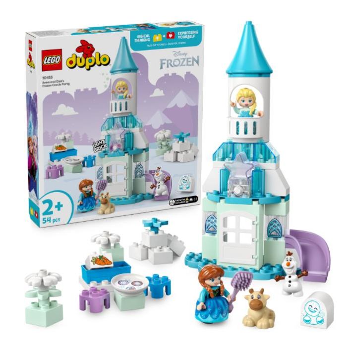 Конструктор LEGO DUPLO Disney Вечірка у крижаному палаці Ельзи та Анни