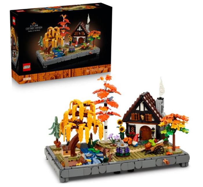Конструктор LEGO Icons Осінній котеджний сад