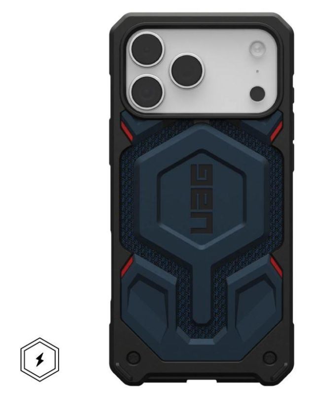 Чохол UAG для iPhone 17 Pro Max, Monarch Pro MagSafe, Kevlar Mallard