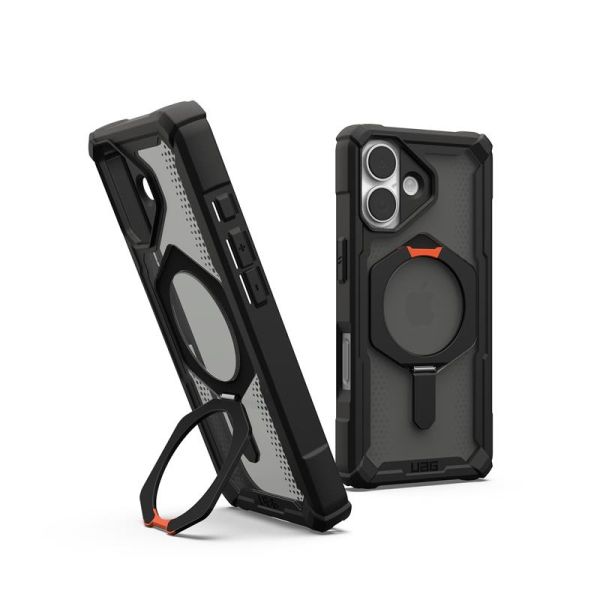 Чохол UAG для iPhone 17, Plasma XTE MagSafe, Black/Pop Orange