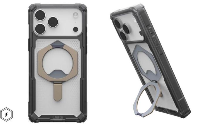 Чохол UAG для iPhone 17 Pro, Plasma XTE MagSafe, Ash/Titanium