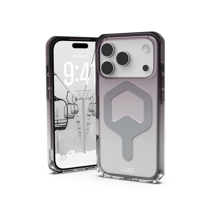 Чохол UAG для iPhone 18/17 Pro, Plyo MagSafe, Black/Clear Ombre