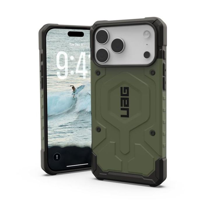 Чохол UAG для iPhone 17 Pro Max, Pathfinder MagSafe, Olive