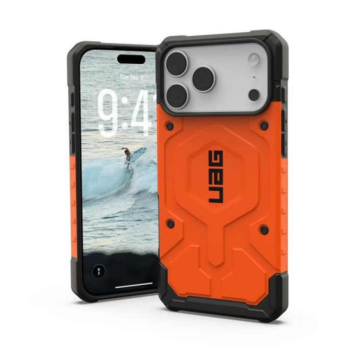 Чохол UAG для iPhone 17 Pro Max, Pathfinder MagSafe, Orange