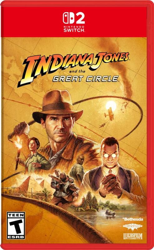 Гра консольна Switch 2 Indiana Jones and the Great Circle, картридж