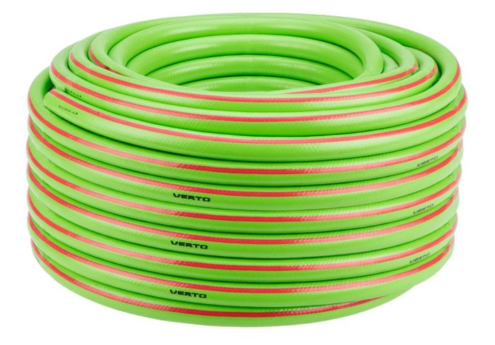 Шланг садовий Verto Professional, 1/2", 20м, 3 шари, до 25бар, -10…+45°C