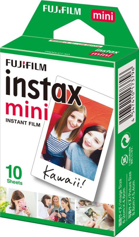 Фотопапір Fujifilm INSTAX MINI  MINI GLOSSY (54х86мм 10шт)