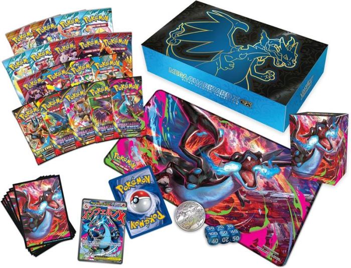 Колекційна карткова гра Pokemon: Mega Charizard X ex Ultra Premium Collection