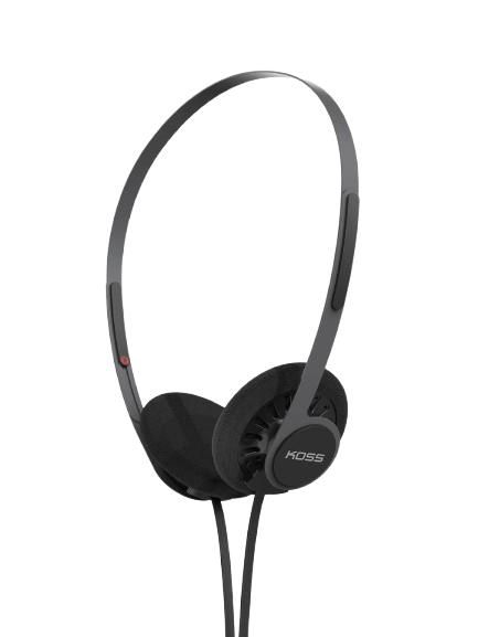 Навушники On-ear Koss KPH40 Utility 3.5 mini-jack, 1.2м, Сірий