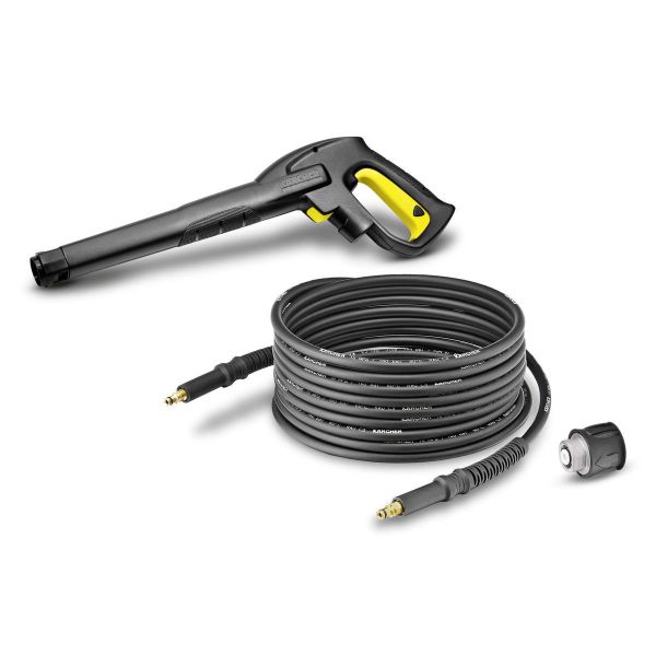 Комплект для мінімийок Karcher 2.643-909.0 шланг вис. тиску 12м пістолет адаптер Quick Connect 60°C 180бар 1.49кг