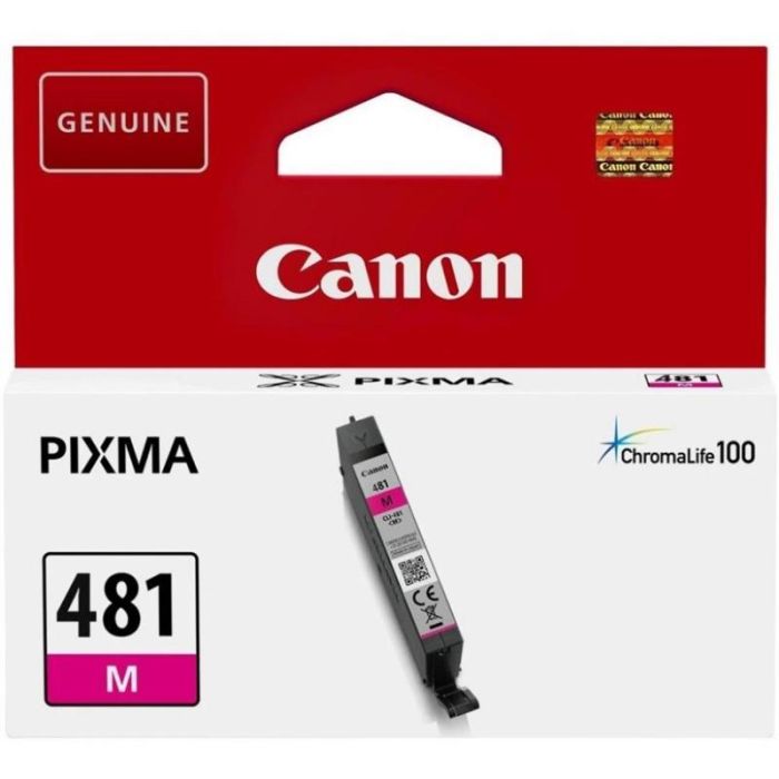 Картридж струменевий Canon CLI-481 PIXMA TS6140/8140/9140/TR7540/8540/TS6240/9540/8240/704/8340/6340 Magenta