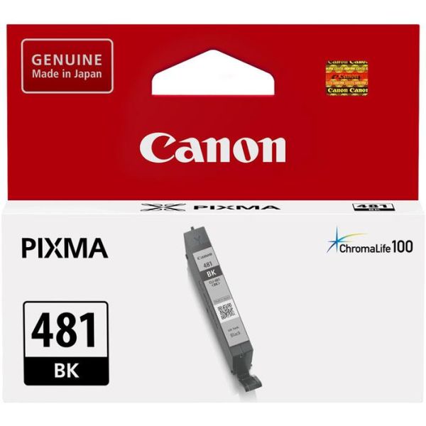 Картридж струменевий Canon CLI-481 PIXMA TS6140/8140/9140/TR7540/8540/TS6240/9540/8240/704/8340/6340 Black