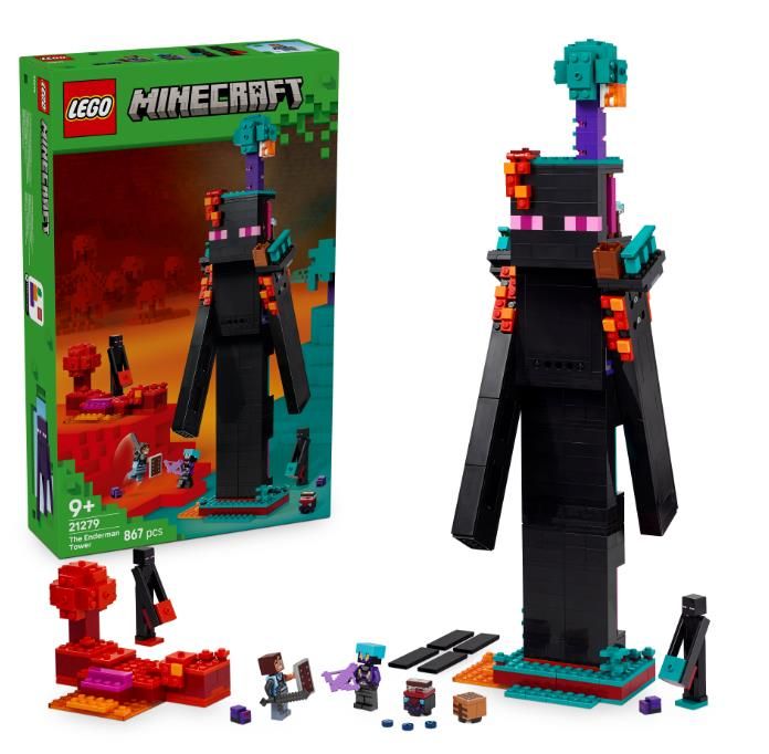 Конструктор LEGO Minecraft  Вежа Ендермена