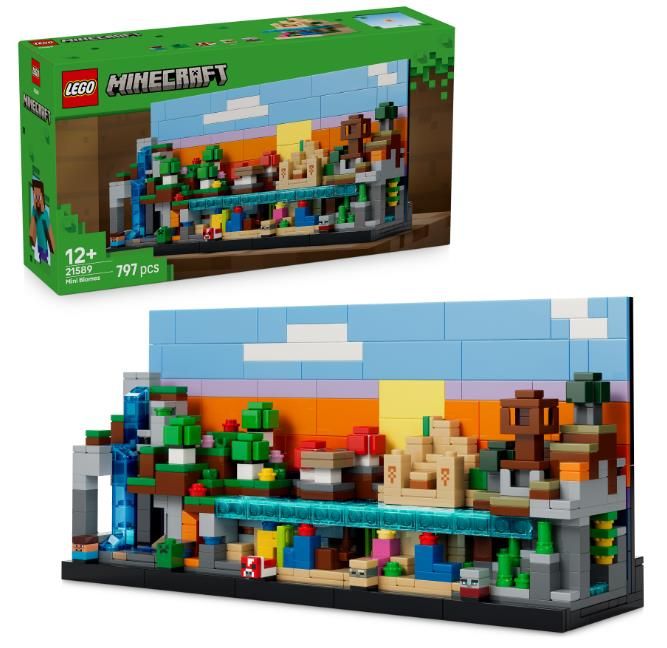 Конструктор LEGO Minecraft  Мінібіоми