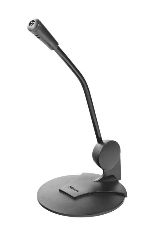 Мікрофон комп’ютерний Trust Primo Desk, Omni, 3.5 Mini Jack, 1.8м, чорний