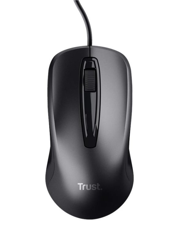 Миша Trust Carve, USB-A, чорний