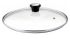 Кришка скляна Tefal, 20см, скло, пластик