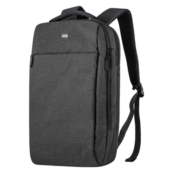 Рюкзак 2E, Melange 17", чорний